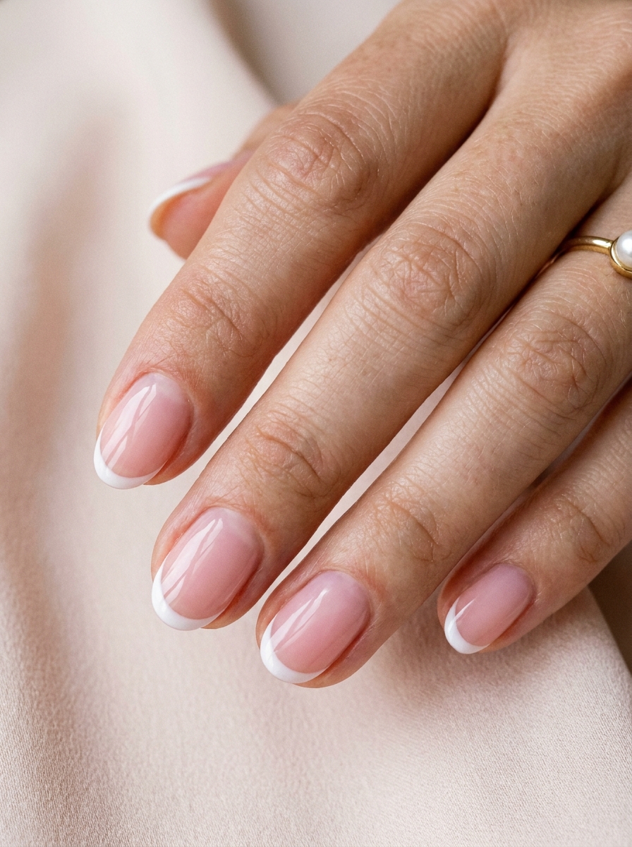 Basic Pink French Nails als Basic Nails Inspiration 2026
